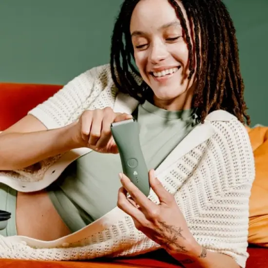 Meridian Pubic & Body Hair Trimmer Signature Ceramic Blade, Single Replacement Blade - Sage image {5}