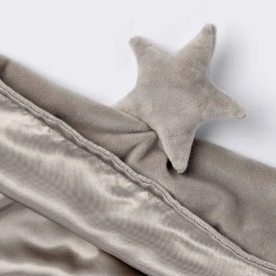 Plush Security Blanket - Gray Star - Cloud Island&trade; image {2}