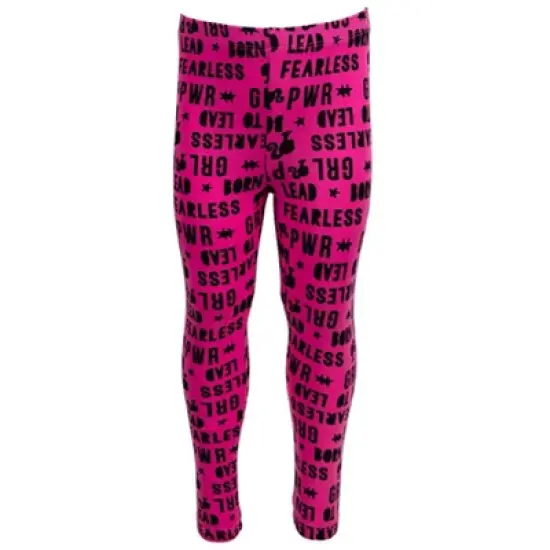 Barbie 2 Pack Leggings Toddler to Big Kid image {5}