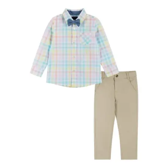 Andy & Evan  Toddler  Two-Fer Buttondown Set image {5}