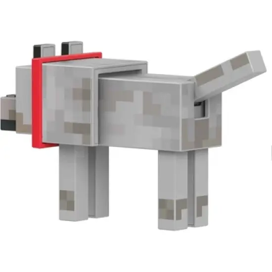 Minecraft Diamond Level Wolf Action Figure image {3}
