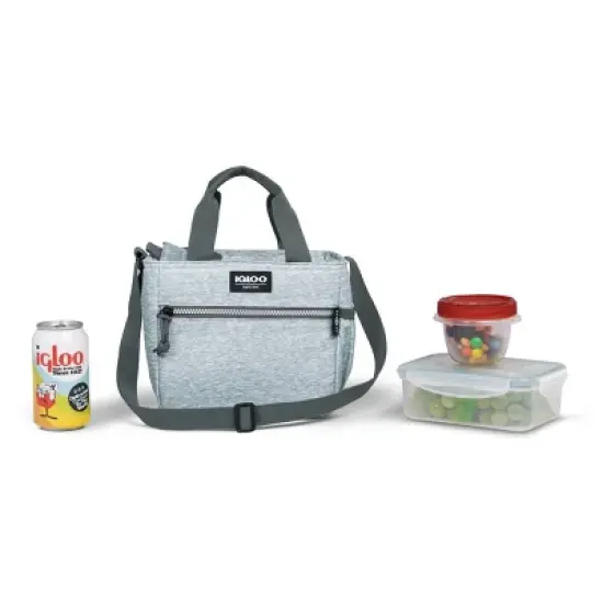 Igloo Mini City Lunch Bag - Dark Gray image {7}