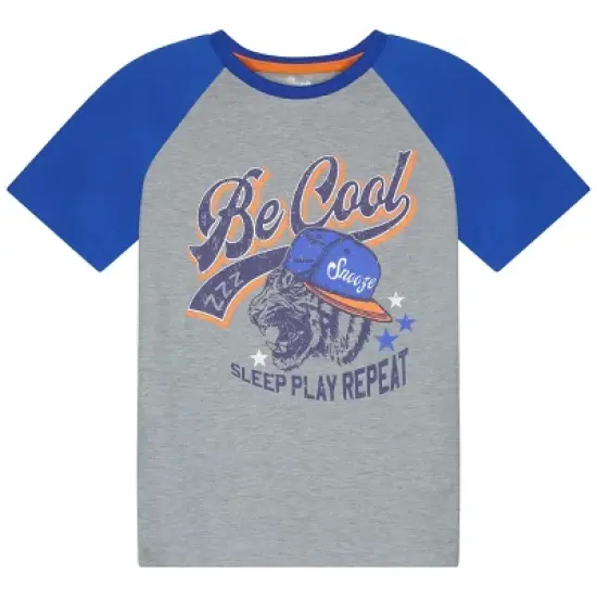 Sleep On It Boys Be Cool 2-Piece Pajama Sleep Pants Set image {1}