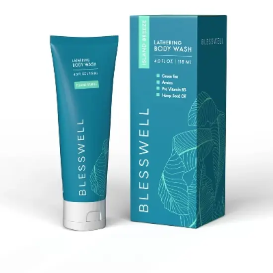 Blesswell Lathering Body Wash - Fresh Scent - 4 fl oz image {2}