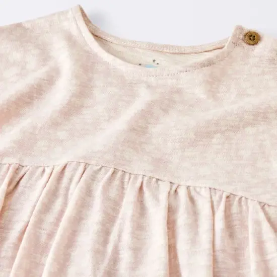 Baby Girls' Floral Modal Jersey Romper - Cloud Island&trade; Pink image {2}