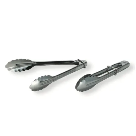 Better Houseware 7-In. Stainless Steel Tongs, Set of 2 in Silver image {7}