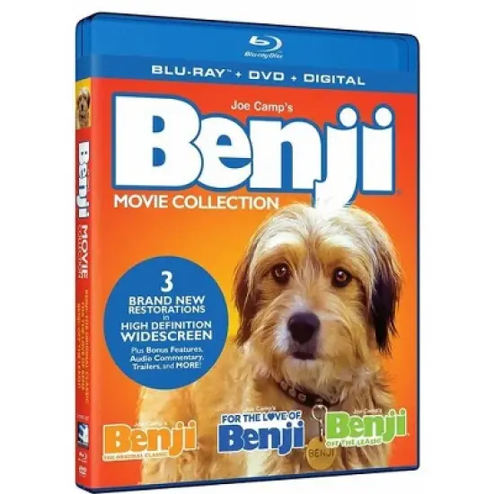 Benji Movie Collection - BD + DVD + Digital (Blu-ray) image {1}