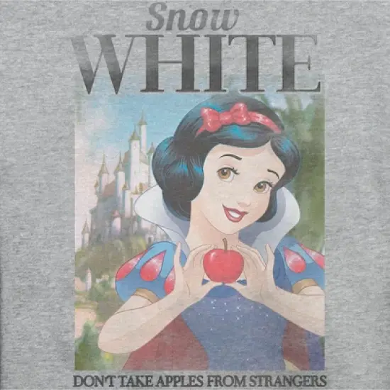 Men's Snow White and the Seven Dwarves Don't Take Apples From Strangers Poster Sweatshirt image {1}