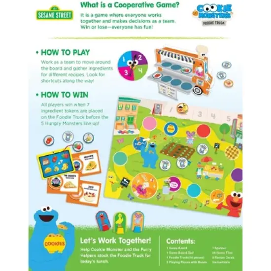 MasterPieces Kids Games - Sesame Street Cookie Monster Matching Game image {3}