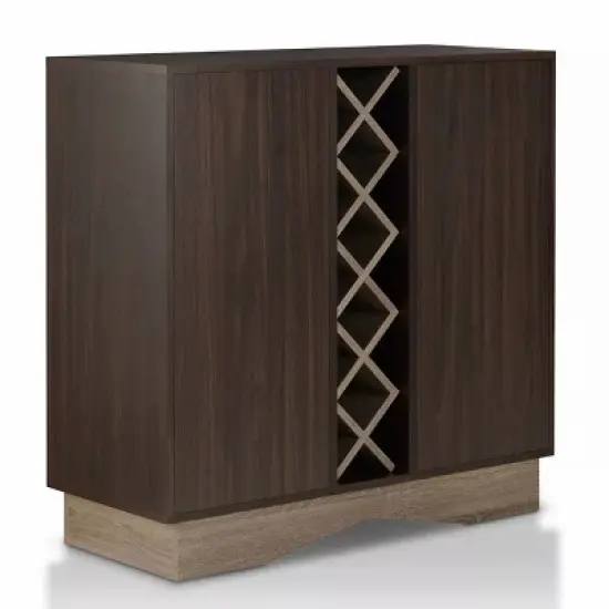 Cespi 16 Bottle Wine Cabinet Wenge - miBasics image {5}