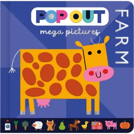 Pop Out Mega Pictures Farm - by Sarah Creese (Board Book) image {2}