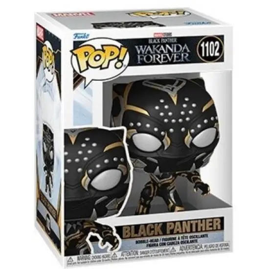 FUNKO POP! MARVEL: Marvel: Black Panther Wakanda Forever - Black Panther image {1}