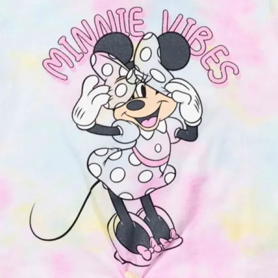 Disney Minnie Mouse Girls T-Shirt Shorts and Scrunchie 3 Piece Outfit Set Toddler  image {7}