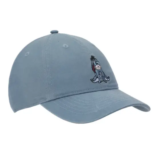 Disney Winnie The Pooh Eeyore Men's Blue Unstructured Baseball Cap image {2}
