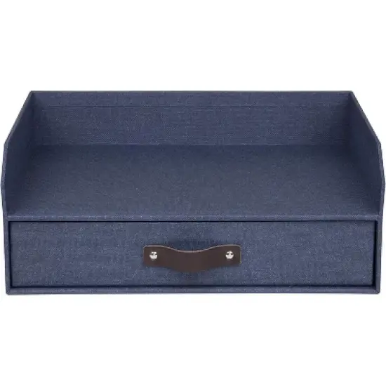 Bigso Walter Letter Tray for A4 or Letter Size Documents - Paper Tray Organizer for Desk with Storage Drawer and Rubber Feet image {3}