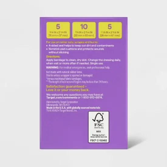 Ultimate Flex Assorted Bandages - 20ct - up&up&trade; image {2}