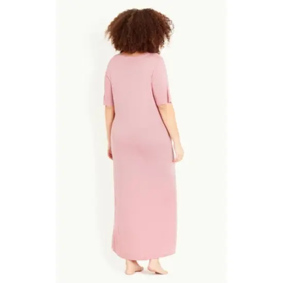 Women's Plus Size  Night Dress - rose | EVANS image {1}