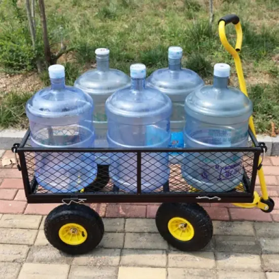 Anybear Garden Cart Firewood Transport 600lbs image {4}