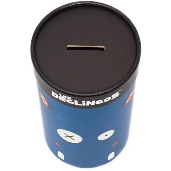 TriAction Toys Les Deglingos Big Simply Plush Animal In Tube | Hippos the Hippo image {2}