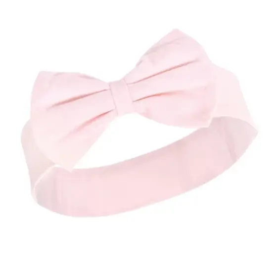 Hudson Baby Infant Girl Cotton Bib and Headband Set 5pk, Winter Forest, One Size image {6}