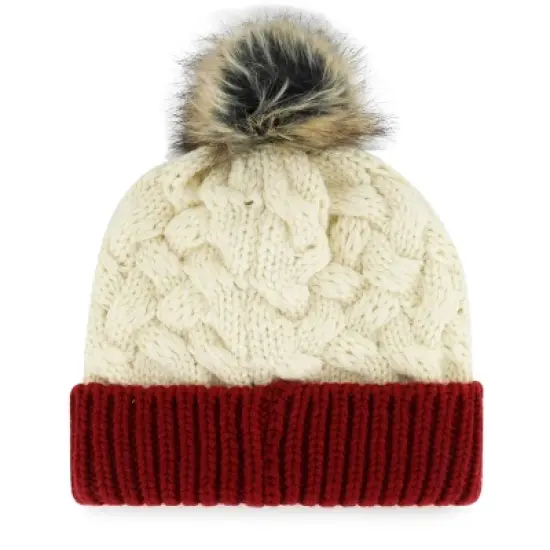 NCAA Alabama Crimson Tide Bowline Fur Beanies image {1}