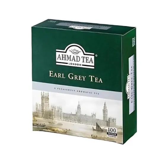 Ahmad Tea Earl Grey Black Tea 100ct tagged tea bags image {4}