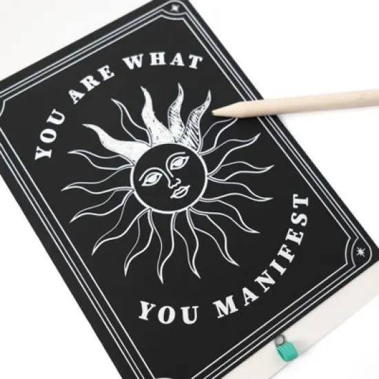 Scratch Art Book Magic Craft Activity Kit - Bullseye's Playground&trade; image {1}