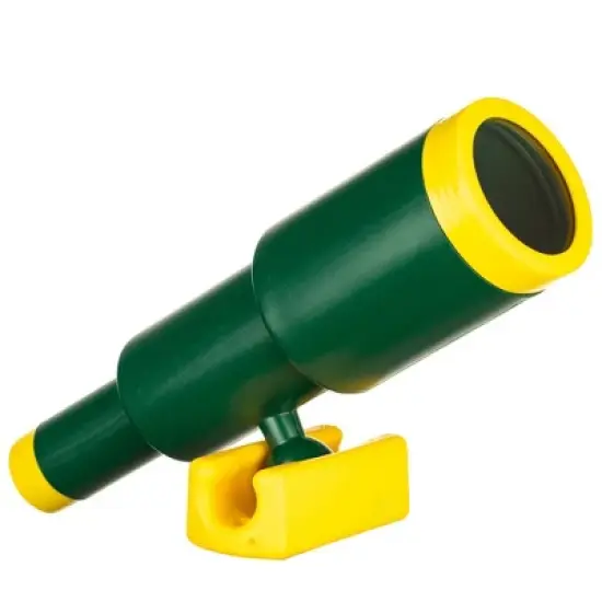 PLAYBERG Green and Yellow Plastic Outdoor Gym Playground Pirate Ship Telescope, Treehouse Toy Accessories Binocular for Kids image {6}