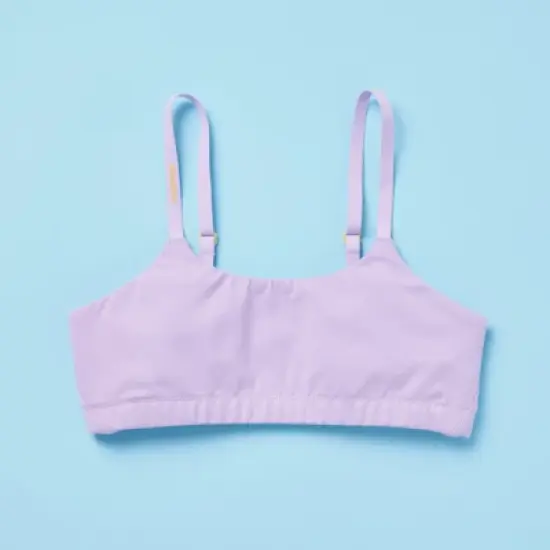 Yellowberry Girls' Super Soft Cotton First Training Bra with Convertible Straps image {8}