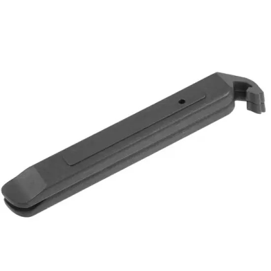 Unique Bargains Bicycle Large Nylon Tire Repair Tyre Lever with Hook Repair Tool Black 2pcs image {6}