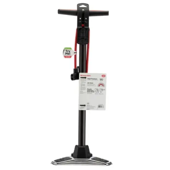 Schwinn Cyclone Max Floor Pump - Gray image {1}