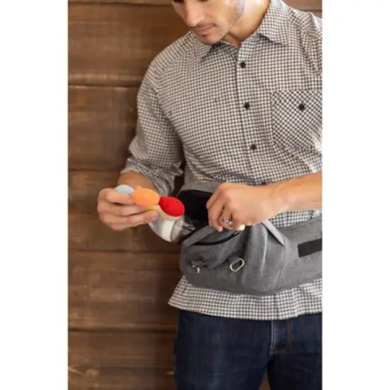 Moby 2-in-1 Baby Carrier + Hip Seat - Gray image {10}