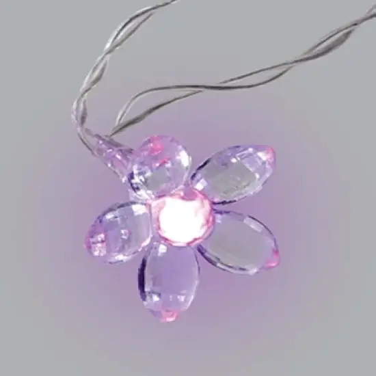 HearthSong Cozy Posy HugglePod HangOut Set with Nylon Hanging Tent, LED Flower Lights  and Crescent Stand image {7}