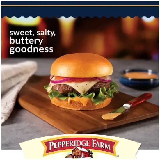 Pepperidge Farm Farmhouse Brioche Hamburger Buns - 13.5oz / 6pk image {1}