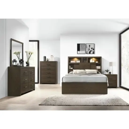 5pc Hendrix Music Bedroom Set Walnut - Picket House Furnishings image {5}