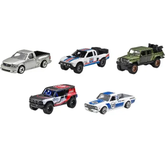"Hyper Haulers" 5 piece Set "Car Culture" Series Diecast Model Cars by Hot Wheels image {1}