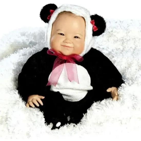 Paradise Galleries Reborn Baby Doll, 20 inch Realistic Girl Doll Su-lin in GentleTouch Vinyl & Weighted Body image {1}