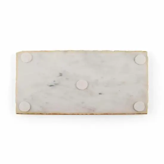 Inox Artisans Chateau Marble Gold Foil Serving Board image {1}