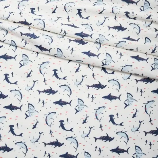 Shark Microfiber Kids' Sheet Set - Pillowfort&trade; image {3}