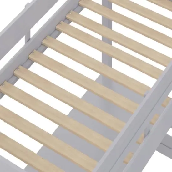 Twin Adryan Loft Bed with Desk - Room & Joy image {6}