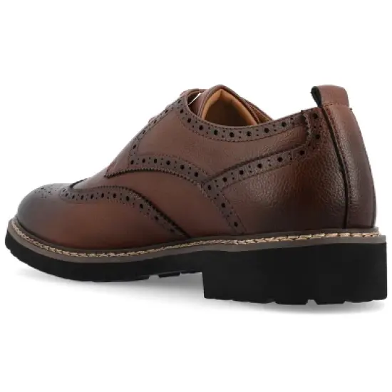 Vance Co. Campbell Tru Comfort Foam Wingtip Lace-up Derby image {6}