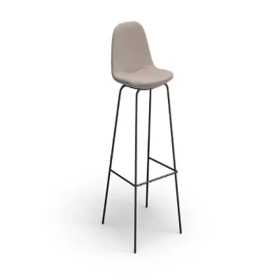 Inmod Sigfred Boucle Barstool (Set of 2) image {6}
