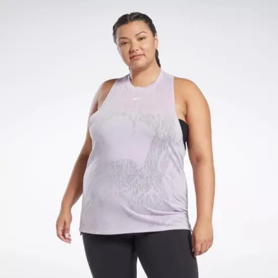 Reebok Burnout Tank Top (Plus Size) Womens Athletic Tank Tops image {8}