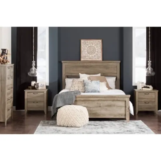 Lionel 2 Drawer Nightstand - South Shore image {2}