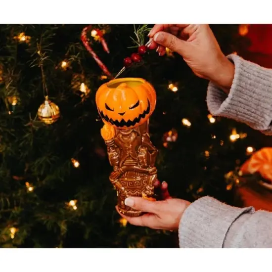 Beeline Creative Geeki Tikis Disney The Nightmare Before Christmas Pumpkin King Ceramic Mug image {4}