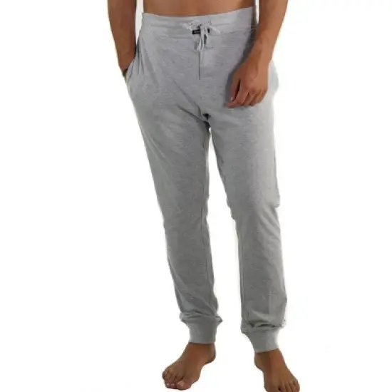 Members Only Men's Cotton Knit Jersey Jogger with Two Side Pockets, Loungewear Sleep Pajama Pant for Men image {3}