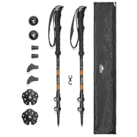 Cascade Mountain Tech Aluminum Quick Lock Trekking Poles image {5}