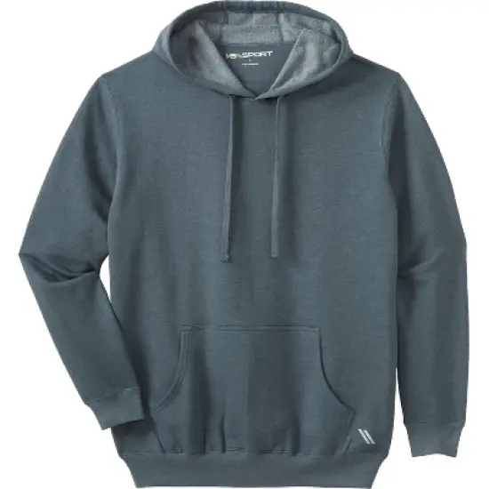 KS Sport by KingSize Men's Big & Tall KS SPORT&trade; WICKING FLEECE HOODIE image {3}
