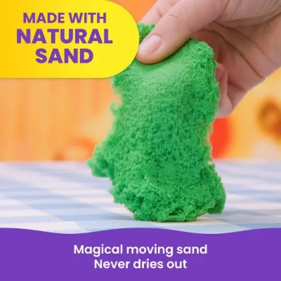 Kinetic Sand Squish Pizza Playset image {7}