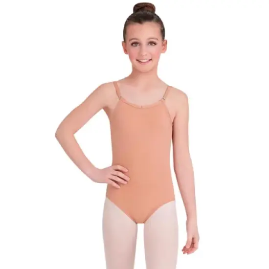 Capezio Team Basics Camisole Leotard w/ Adjustable Straps - Girls image {14}